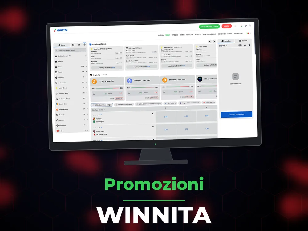 Winnita - Promozioni