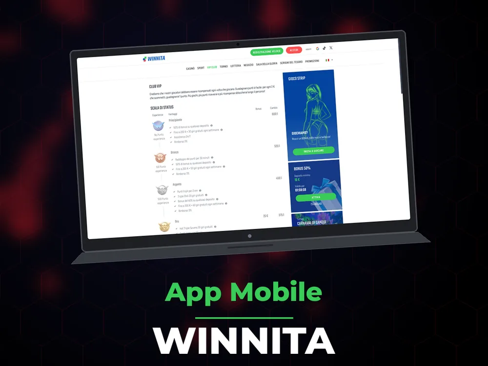 Winnita - App Mobile