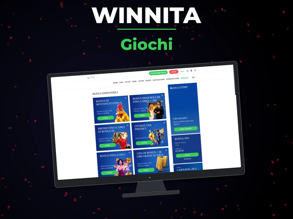 Winnita - Giochi