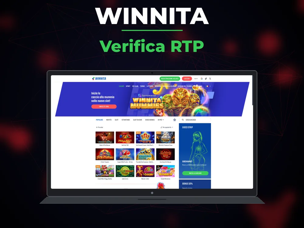 Winnita - Verifica RTP