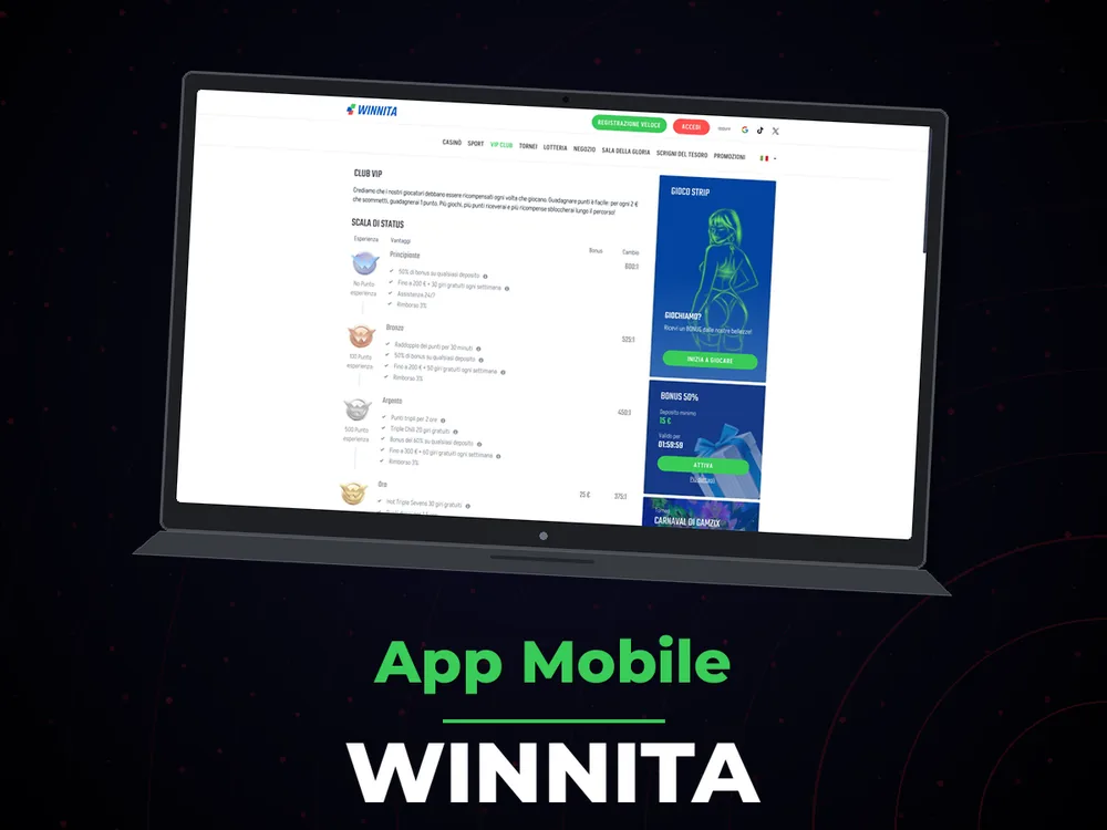 Winnita - App Mobile