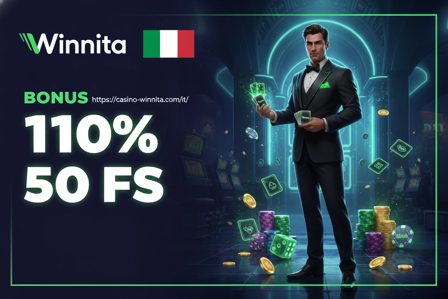 Codice Promo Winnita Italia Bonus Benvenuto Casino Online 2026