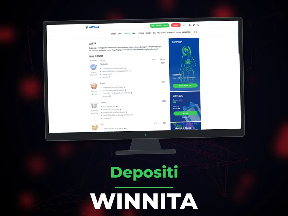 Winnita - Depositi