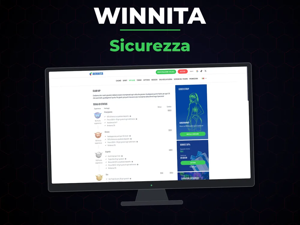 Winnita - Sicurezza