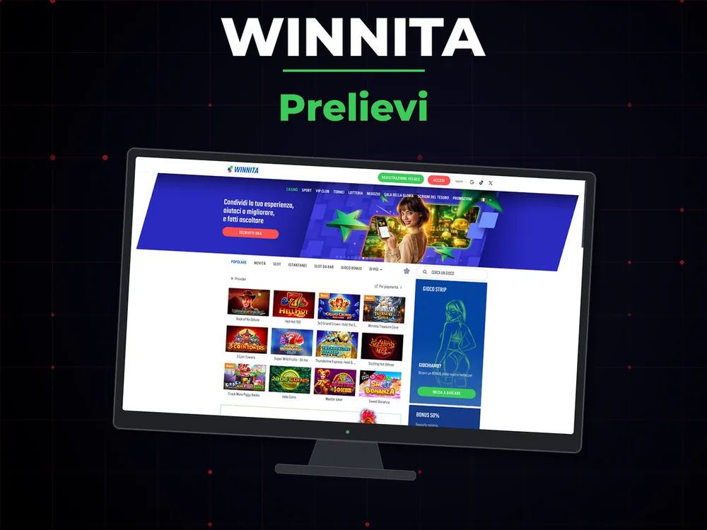 Winnita - Prelievi