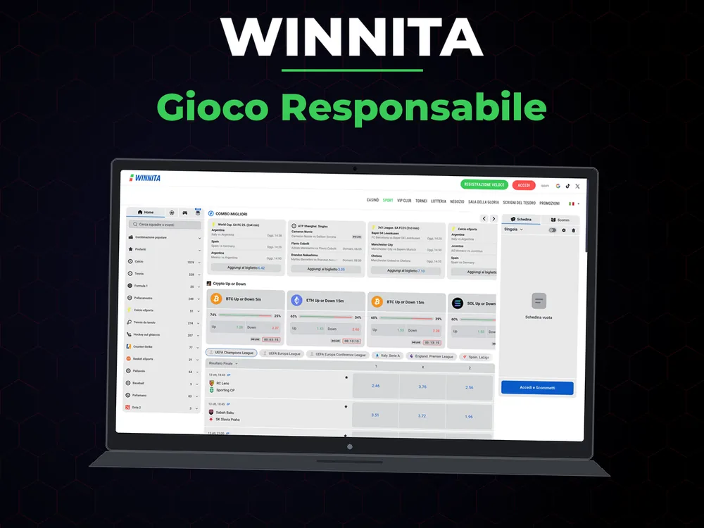 Winnita - Gioco Responsabile
