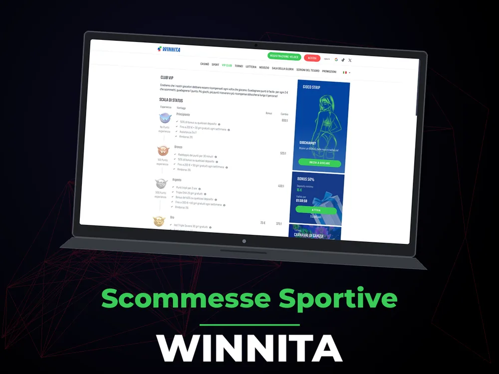 Winnita - Scommesse Sportive